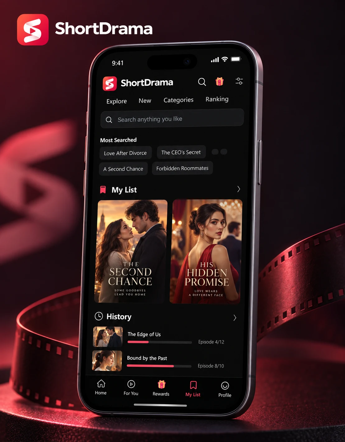 Keep saved stories and viewing history close at hand
