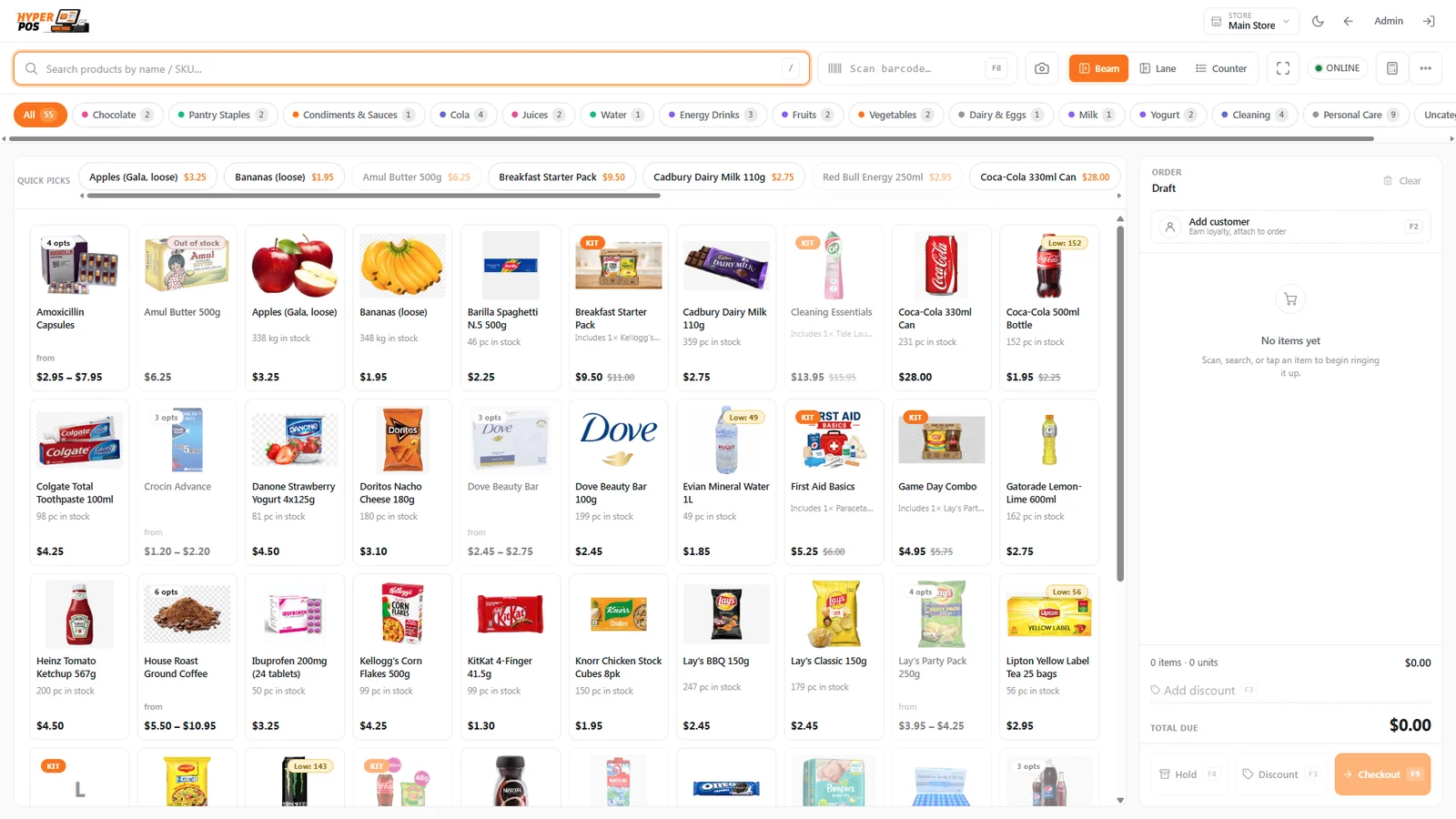 Store Pos project preview