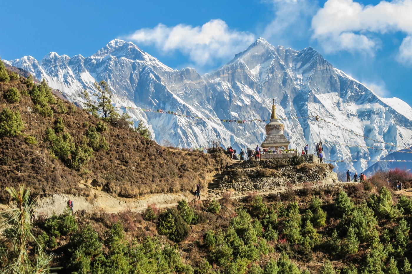 Nepal travel route